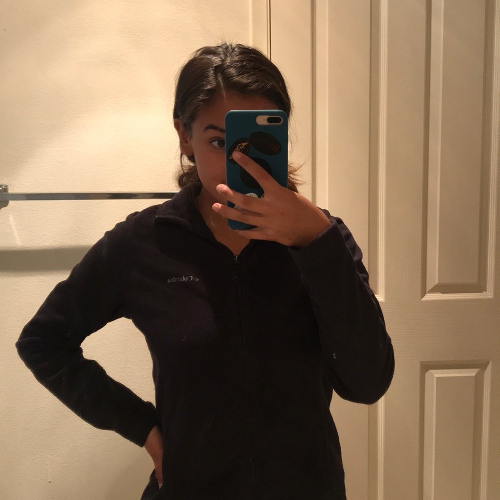 COLUMBIA FLEECE ZIP UP
